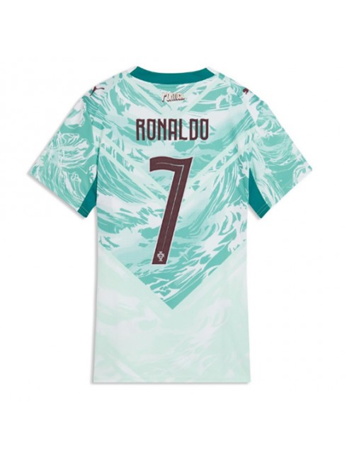 Zenske Futbalové oblečenie Portugalsko Cristiano Ronaldo #7 MS 2026 Krátky Rukáv - Preč Zenske Futbalové oblečenie Portugalsko Cristiano Ronaldo #7 MS 2026 Krátky Rukáv - Preč